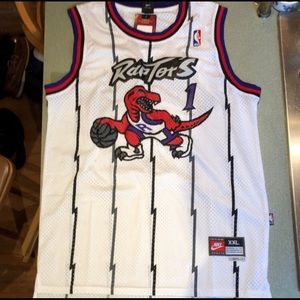 Tracks McGrady raptors jersey